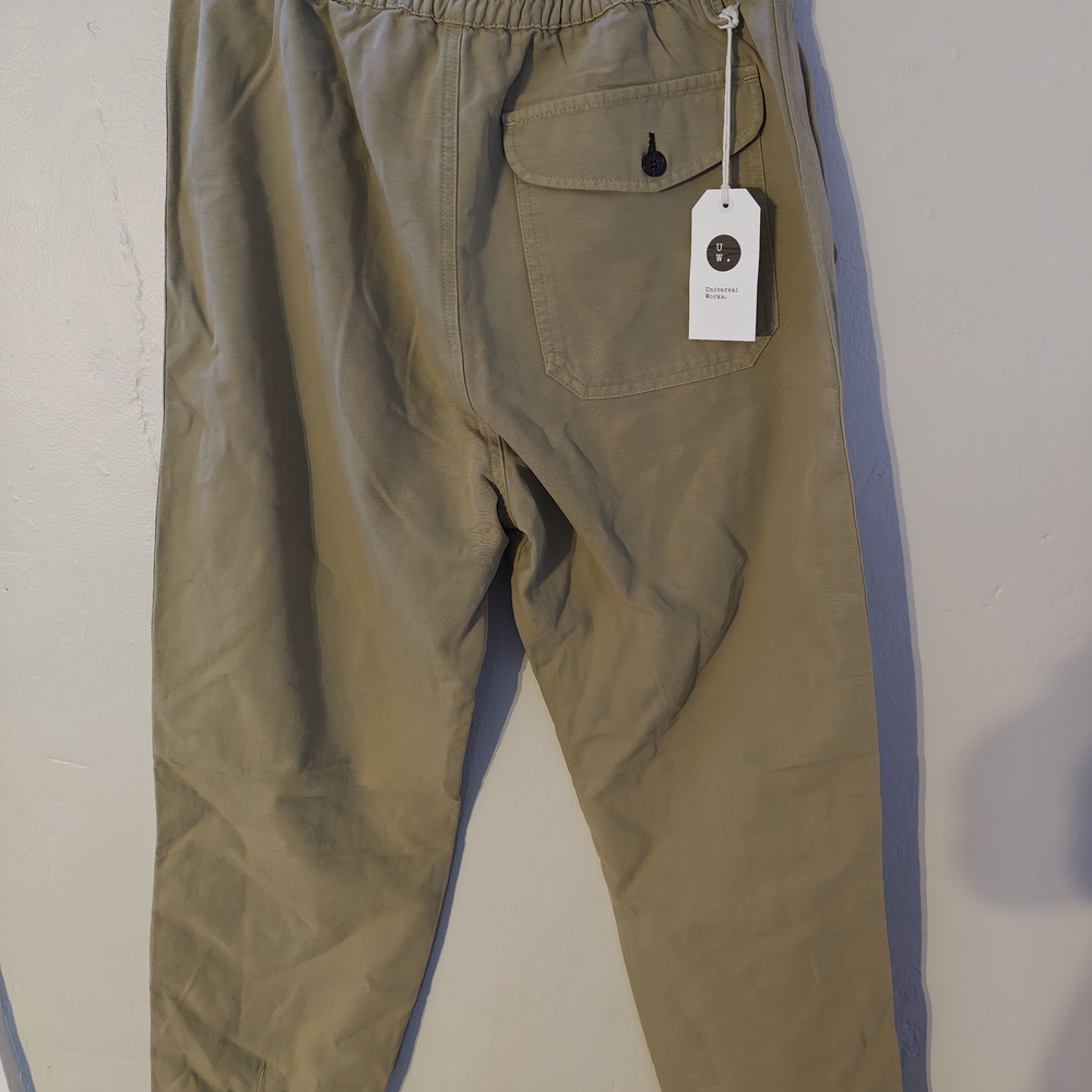 Universal Works Track Trouser - Sand - Picture 2 of 5
